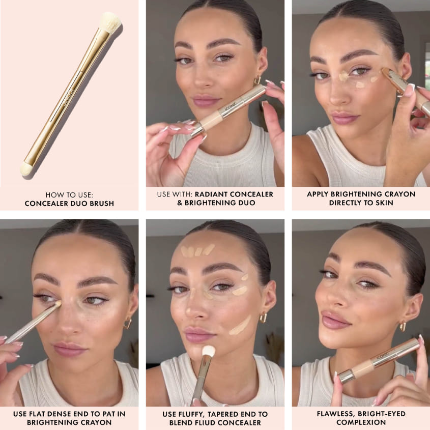ICONIC LONDON CONCEALER DUO BRUSH – online store