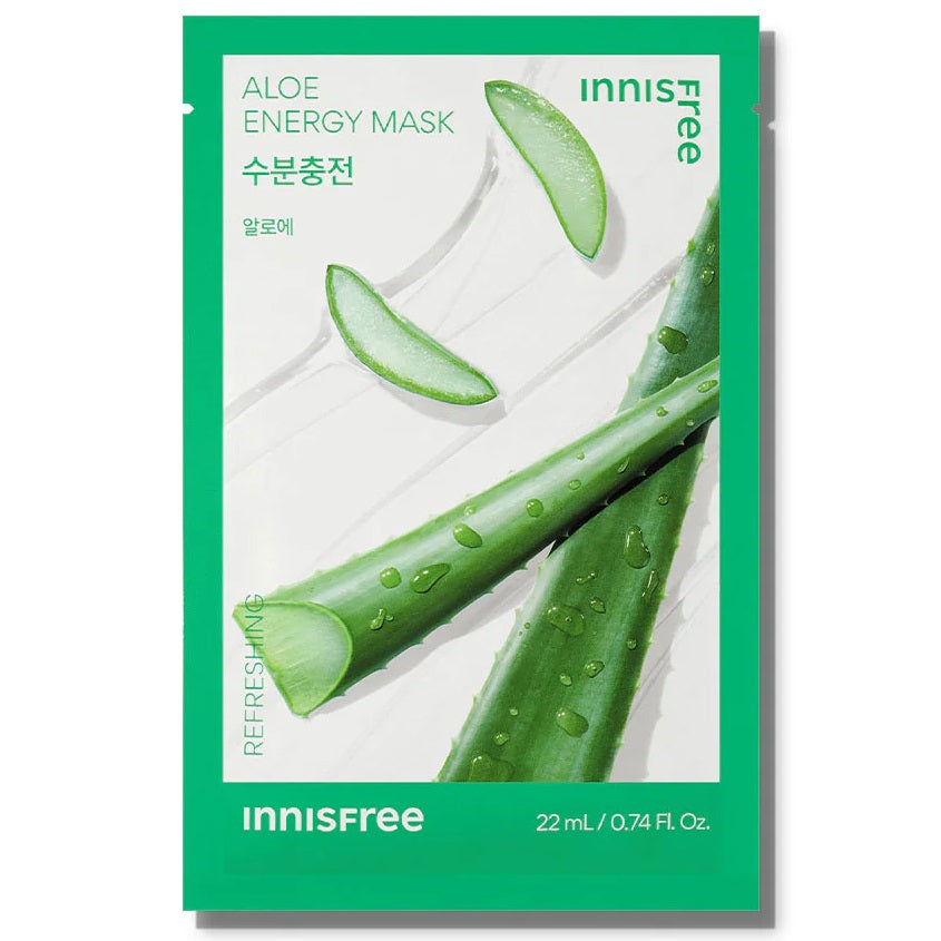 INNISFREE قناع الطاقة الورقي بالألوفيرا