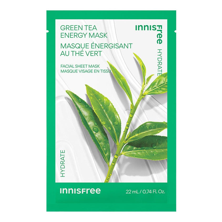INNISFREE ENERGY MASK - GREEN TEA 22ML