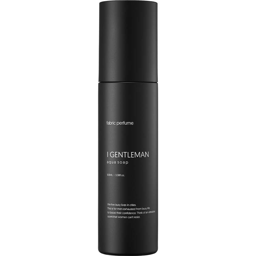 I GENTLEMAN FABRIC PERFUME SPRAY AQUA SOAP 100ML