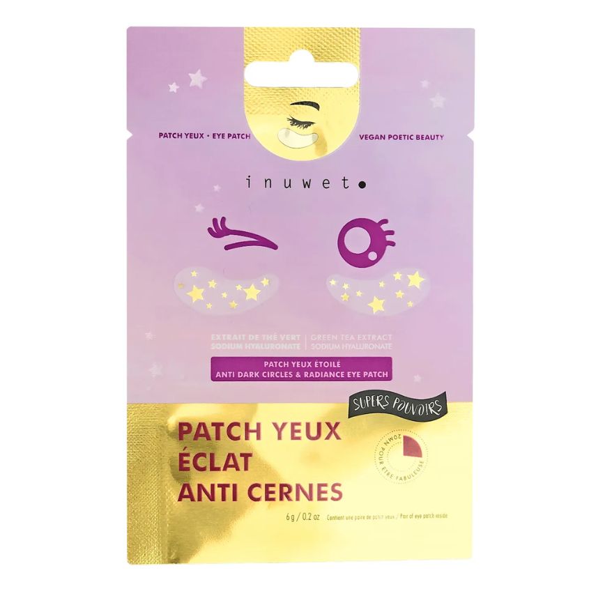 INUWET Anti-Dark Circles & Radiance Eye Patch Stars