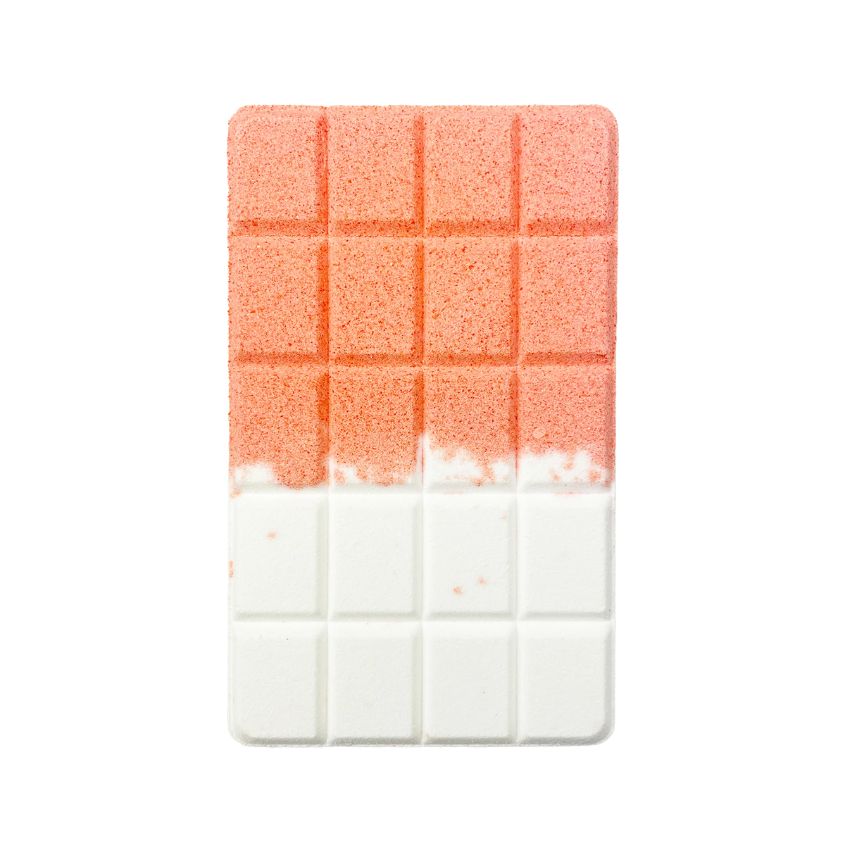 INUWET Fizzer Bath Slab Peach Orange