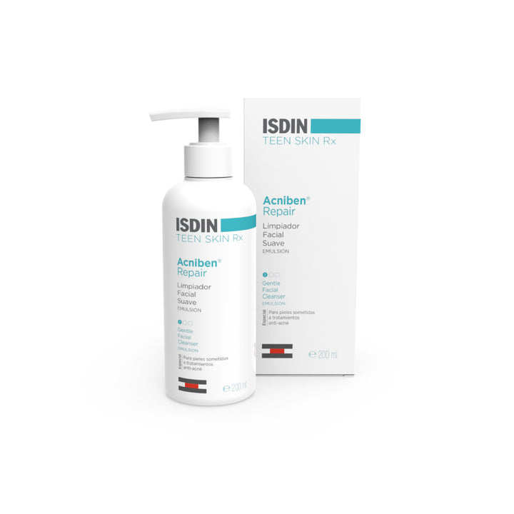 Cleansing liquids – ISDIN ACNIBEN RX CLEANSING EMULSION CREAM 180ML