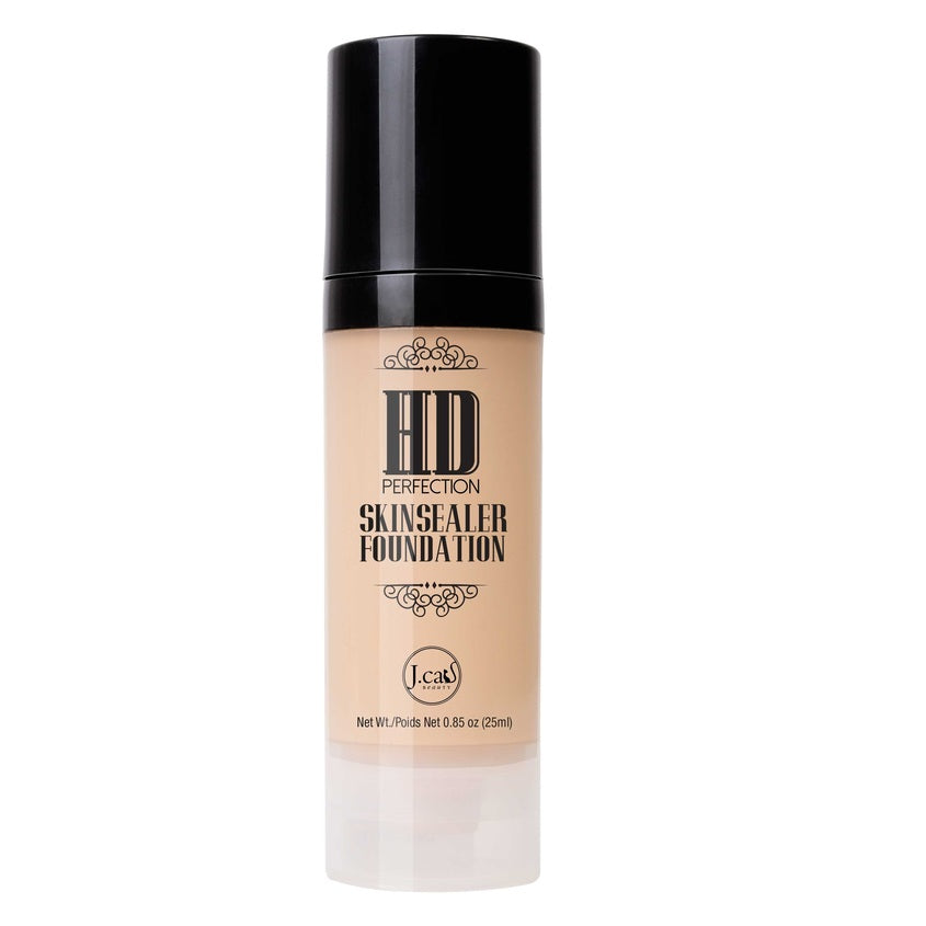 JCAT BEAUTY HD PERFECTION SKINSEALER FOUNDATION 102 25 ML