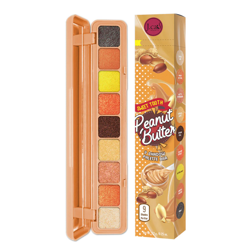 JCAT BEAUTY لوحة ظلال العيون J. CAT BEAUTY 9 درجات من SWEET TOOTH – شراء أونلاين