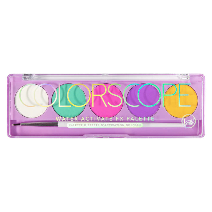 لوحة ظلال العيون المنشَّطة بالماء من J. CAT BEAUTY COLORSCOPE
