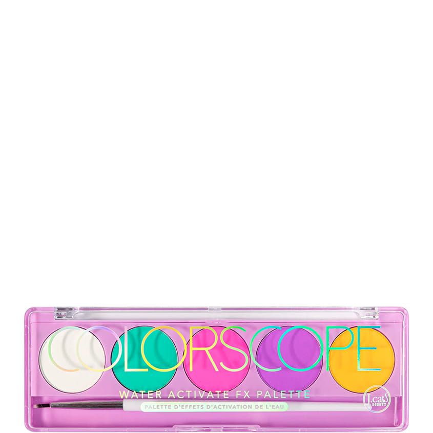 لوحة ظلال العيون المنشَّطة بالماء من J. CAT BEAUTY COLORSCOPE