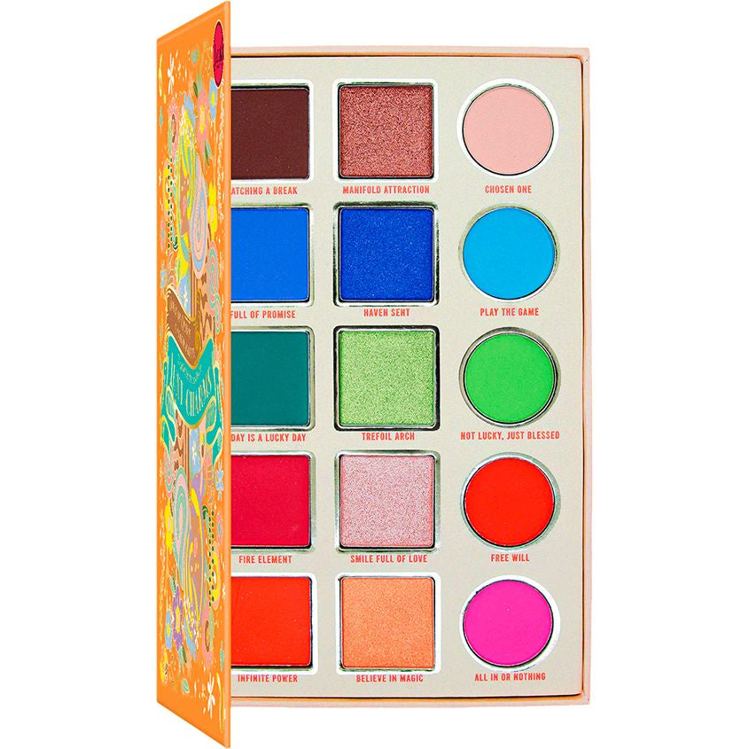 JCAT BEAUTY لوحة ظلال العيون J. CAT BEAUTY، 15 لونًا، HOUSE OF QUEENS