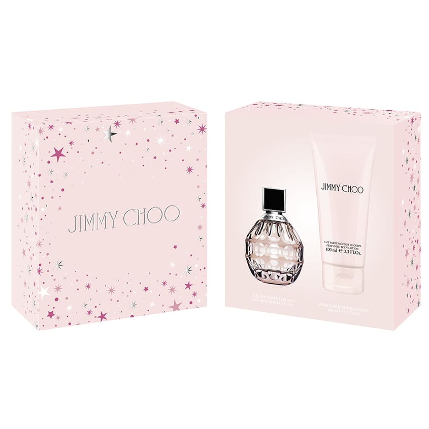 JIMMY CHOO جيمي تشو سيغنيتشر سيت، إيو دو بارفوم، سبراي 60 مل + لوشن الجسم 100 مل