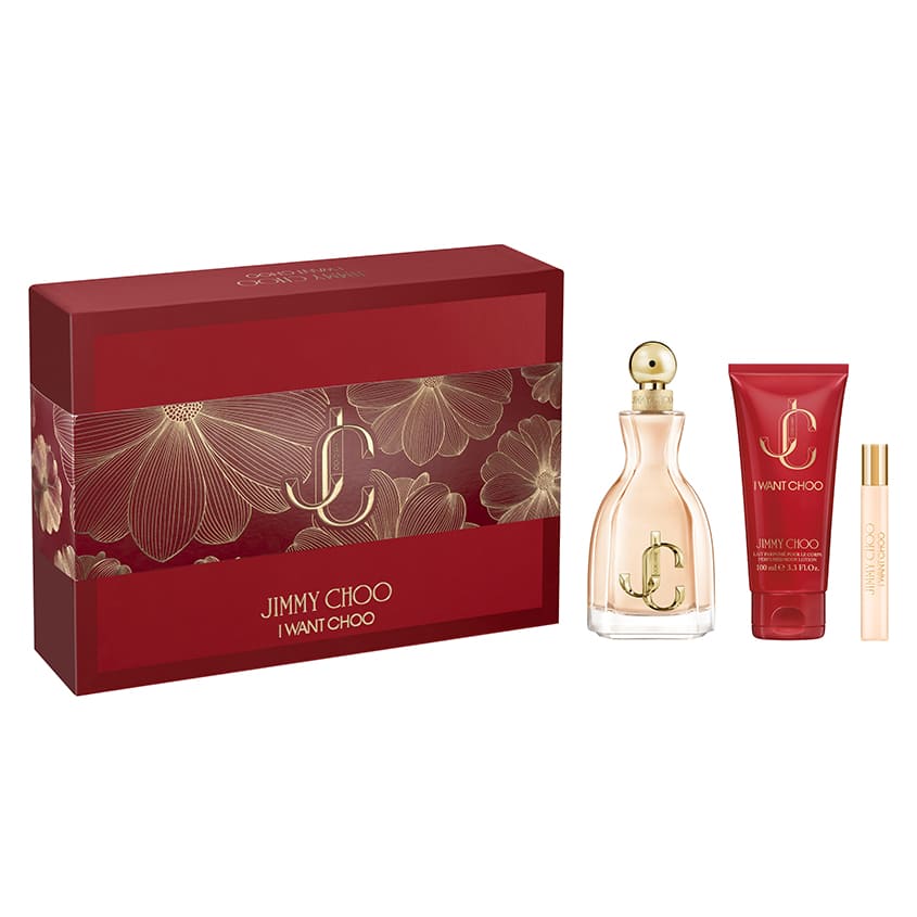 JIMMY CHOO I WANT CHOO SET ‘S1 24(EDP 100ML+7.5ML+BL 100ML)