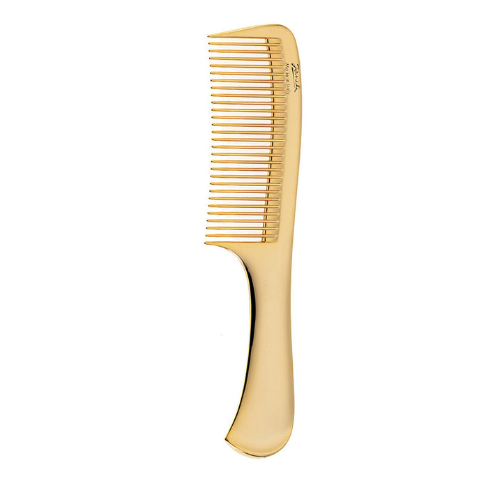Golden Comb With Handle