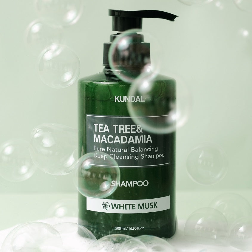 KUNDAL WHITE MUSK DEEP CLEANSING SHAMPOO 500ML – free delivery
