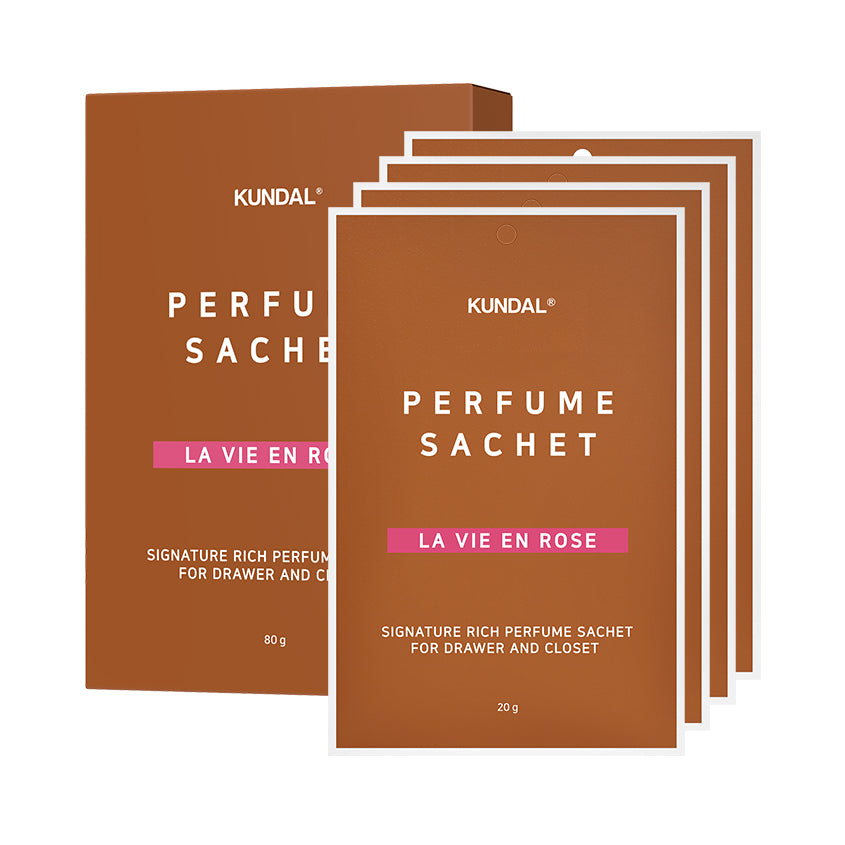 KUNDAL SIGNATURE RICH PERFUME SACHET LA VIE EN ROSE 4*20G