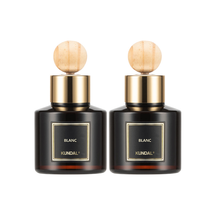 KUNDAL PERFUME CAR AIR FRESHENERS BLANC 2x75ML