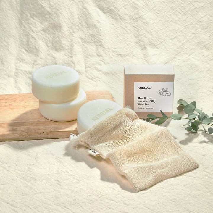 SHEA BUTTER INTENSIVE SILKY RINSE BAR FRENCH LAVENDER 85G
