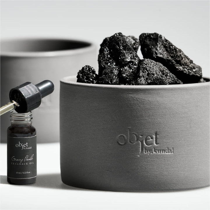 Objet by Kundal Perfume Volcanique Stone Diffuser - Grassy Flower