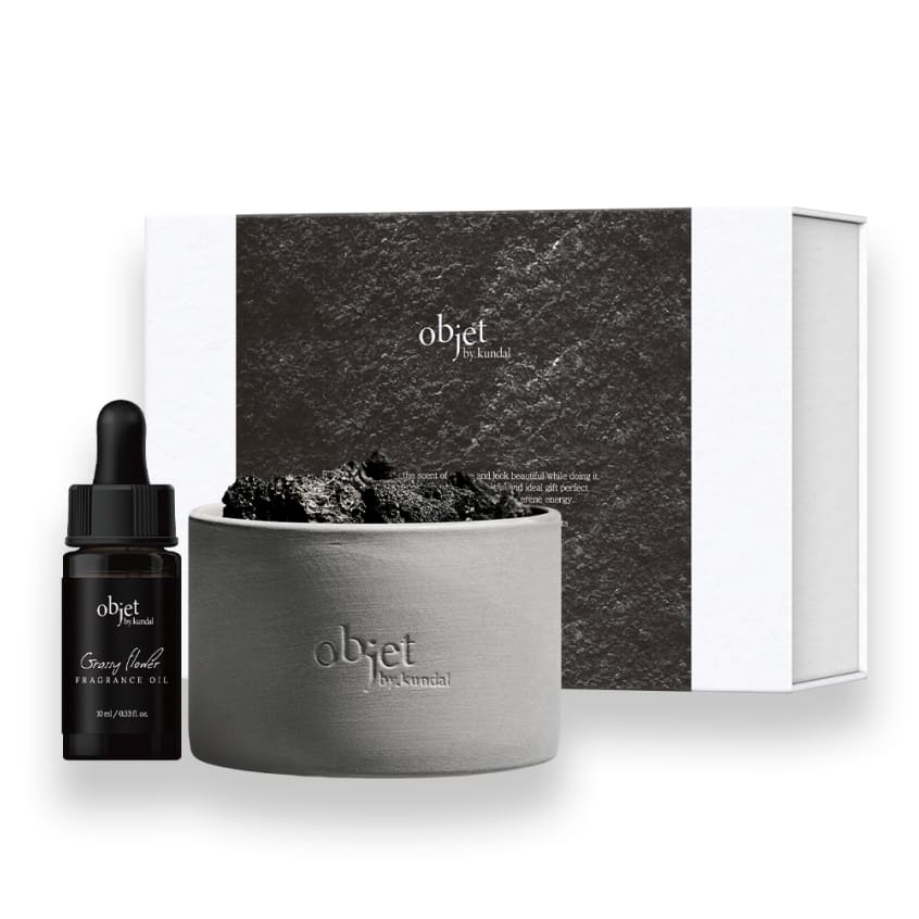 Objet by Kundal Perfume Volcanique Stone Diffuser - Grassy Flower