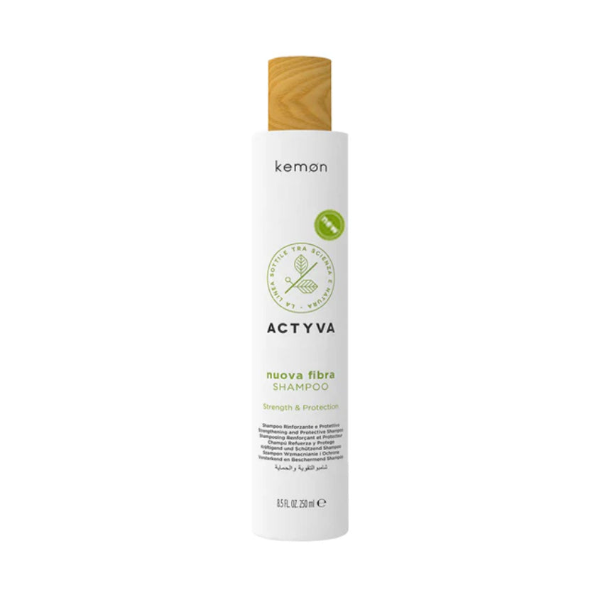 KEMON ACTYVA NUOVA FIBRA SHAMPOO SN VELIAN 250ML - FOR DAMAGED OR WEAKENED HAIR