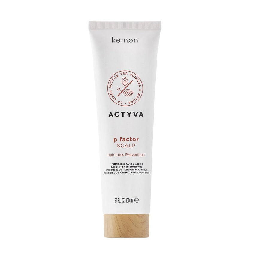 KEMON قناع فروة الرأس Actyva P Factor لمنع تساقط الشعر