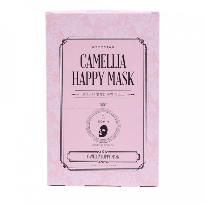 Korean products – MOISTURIZING FACE MASK WITH CAMELLIA SEED OIL 1 PC.