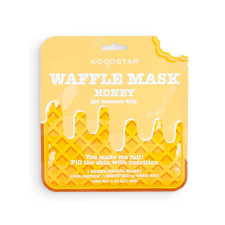 Korean products – Face sheet mask waffle nourishing Honey pleasure 40g