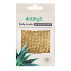 KILLYS كيليس فرشاة الجسم بشعيرات طبيعية من نبات الأغاف، 1 قطع – شراء أونلاين