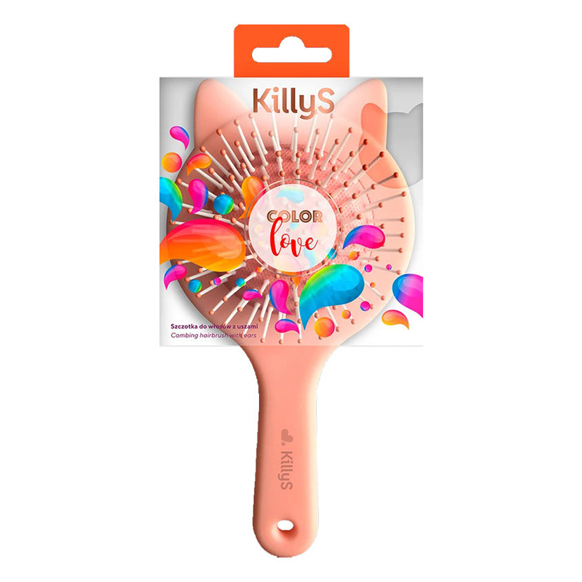 KILLYS فرشاة شعر كولور لوف مع آذان