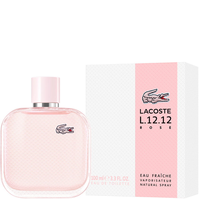 LACOSTE L.12.12 ROSE EAU FRAICHE EDT 100ML – buy online