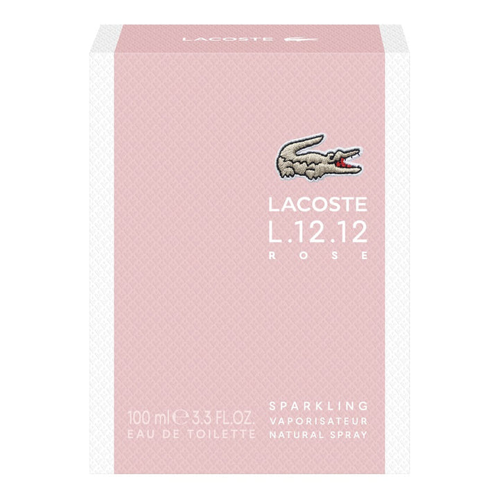 LACOSTE L.12.12 ROSE SPARKLING EDT 100ML