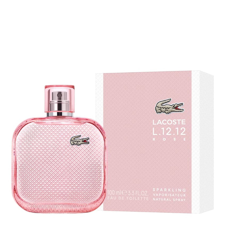 LACOSTE L.12.12 ROSE SPARKLING EDT 100ML
