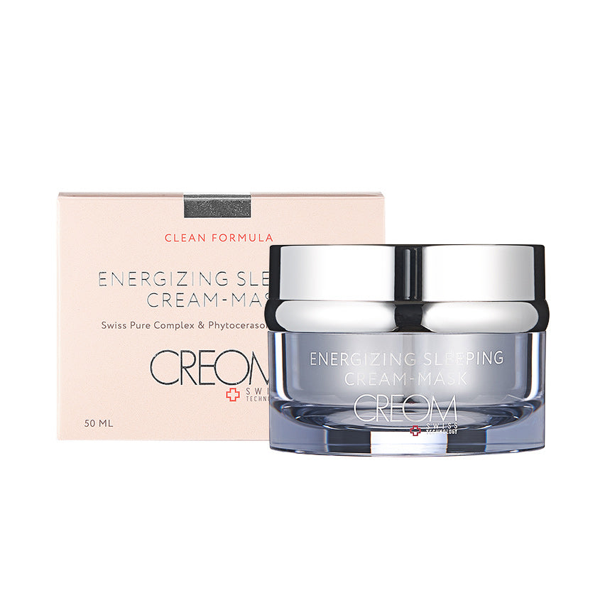 CREOM Energizing Sleeping Cream-Mask 50 ml, jar