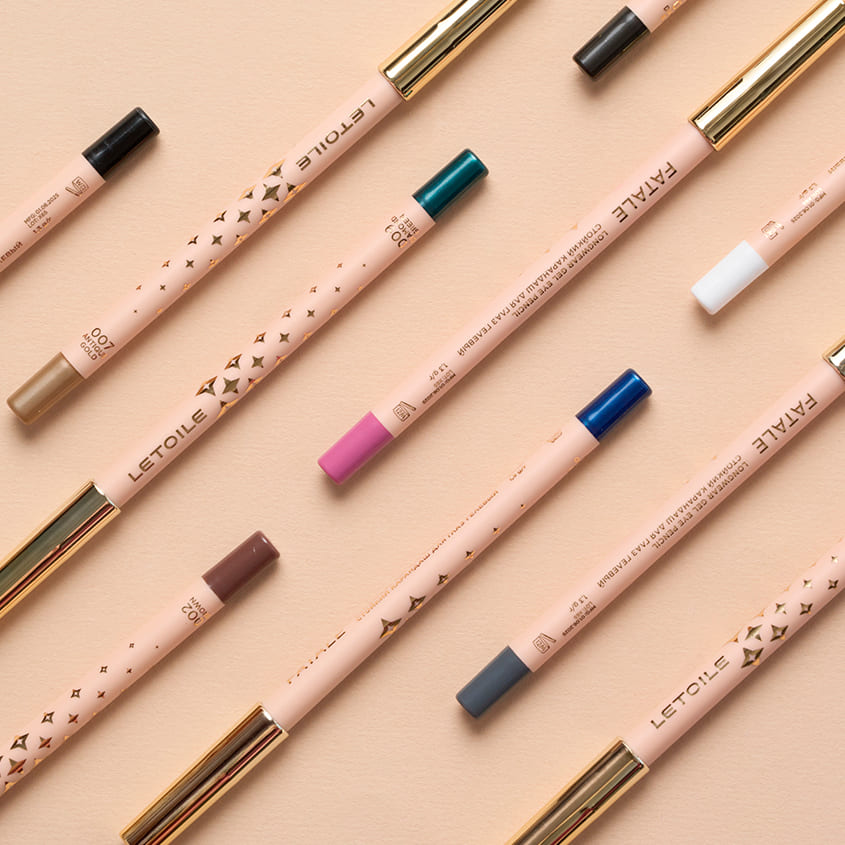 Longwear gel eye pencil FATALE 010 Diamond Blue, 1,3 g