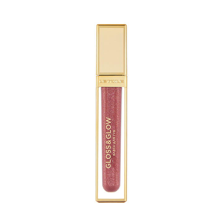 Shimmer lip gloss GLOSS&GLOW 002 Candy Pink, 6 ml