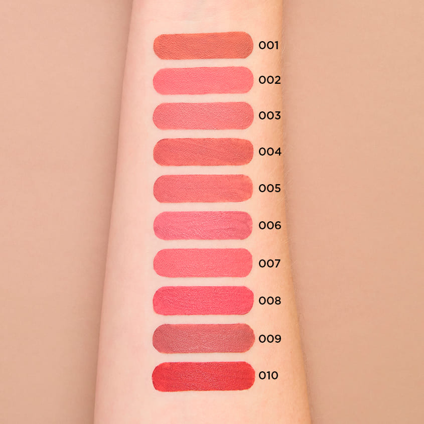 Liquid matte lipstick MATTE SEDUCTION 002 Beige Pink, 6 ml