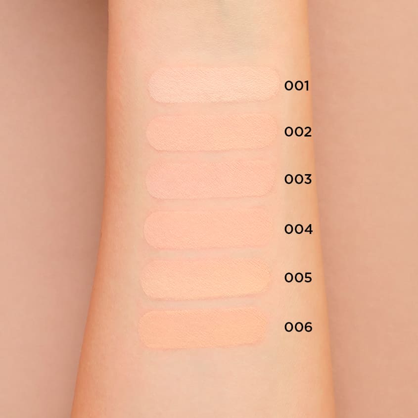 Mattifying foundation SOFT MATTE 002 Light, 30 ml