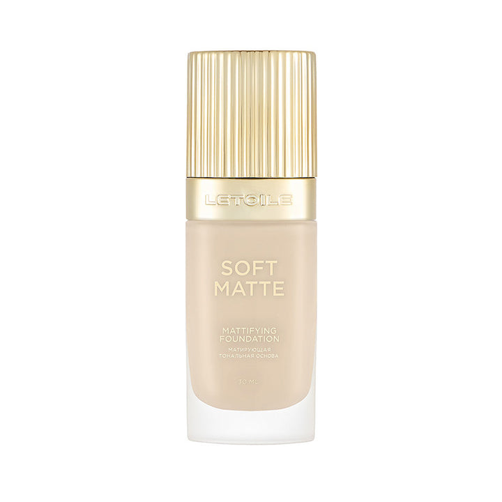 Makeup Mattifying foundation SOFT MATTE 002 Light, 30 ml