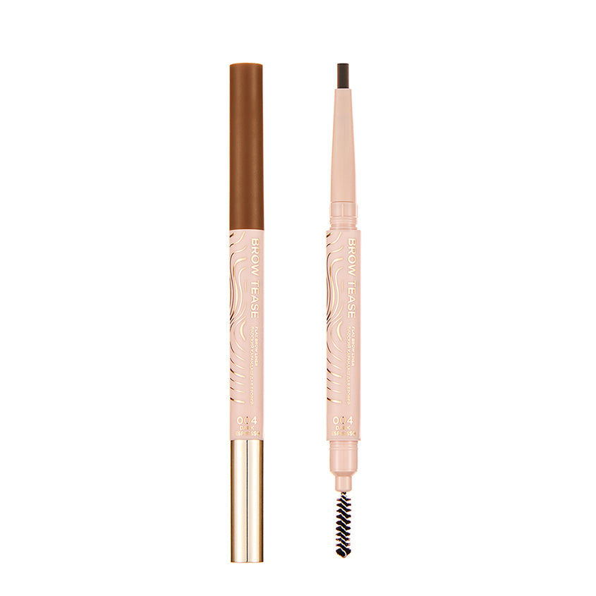 LETOILE قلم تحديد الحواجب المسطح BROW TEASE 004 "Dark Espresso"، 0.22 غرام – صورة 5