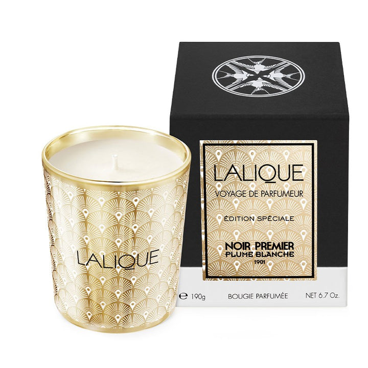 Scented Candle Plume Blanche