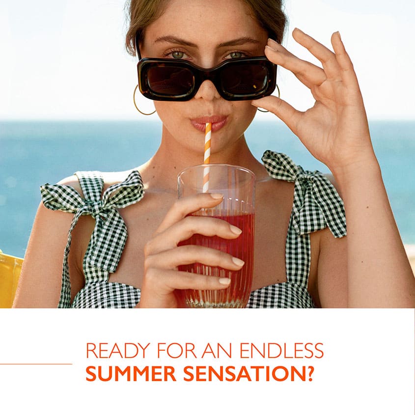 بلسم تان الذهبي بعد التعرض لأشعة الشمس