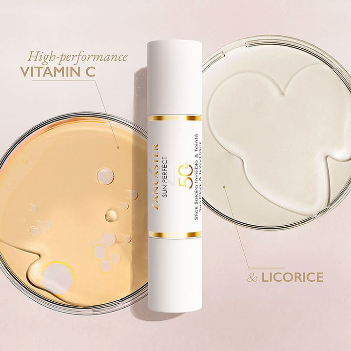 Double-sided tinting and mattifying sunscreen stick SPF 50 12 ml