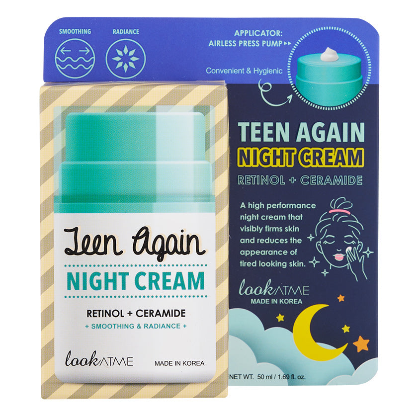 LOOK AT ME NIGHT CREAM WITH RETINOL+CERAMIDE 50ML