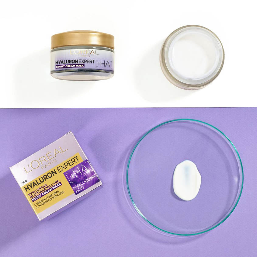 Hyaluron Expert Replumping Moisturizing Night Cream Mask