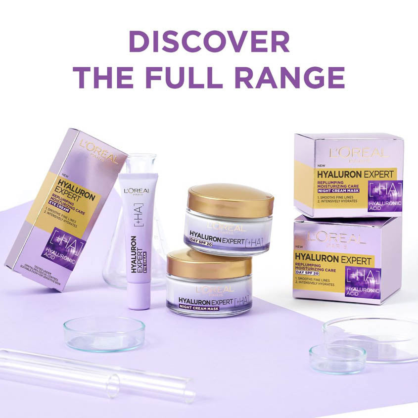 Hyaluron Expert Replumping Moisturizing Night Cream Mask
