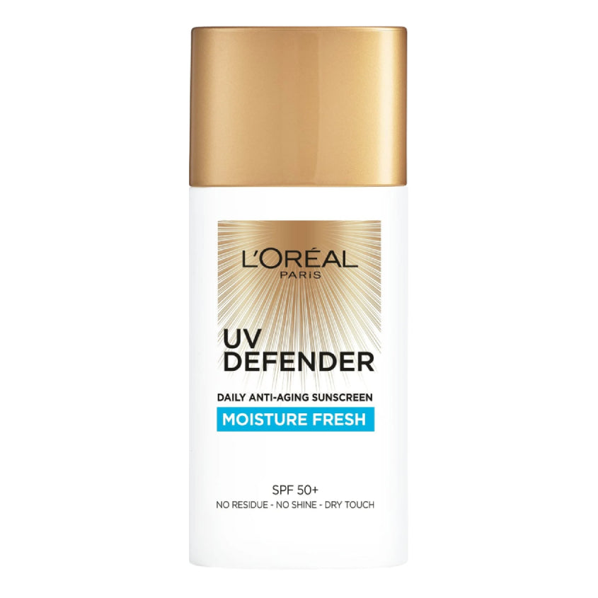 L'ORÉAL PARIS لوريل باريس يو في ديفندر مرطب فريش إس بي إف 50+، 50 مل