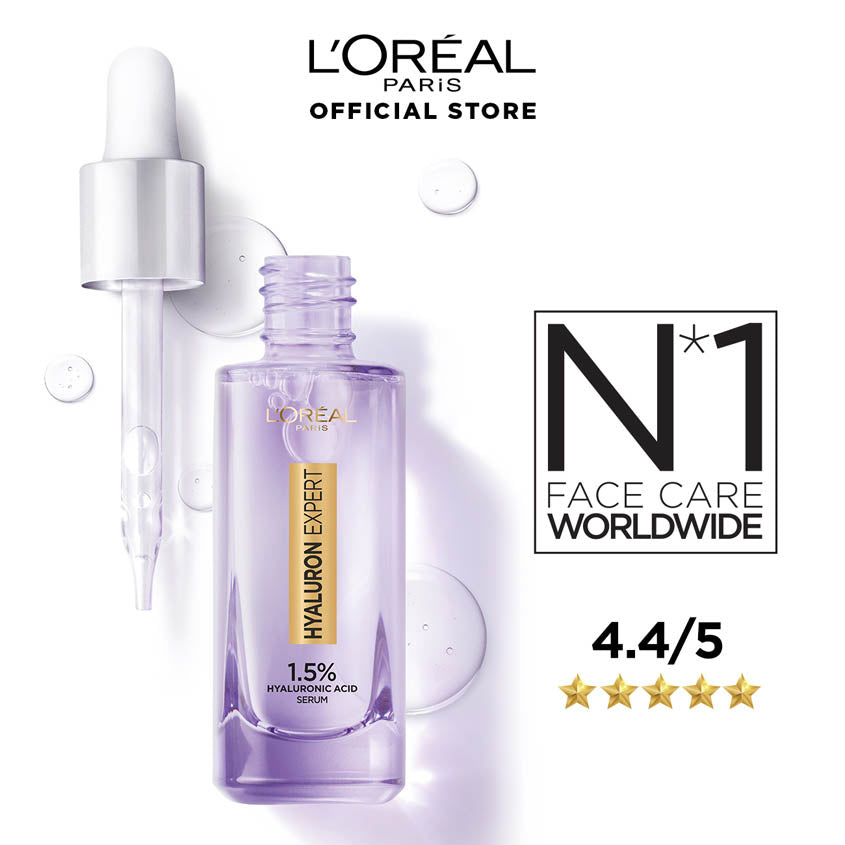 L'ORÉAL PARIS لوريال باريس سيروم الوجه المعزز بحمض الهيالورونيك، 15 مل – صورة 6