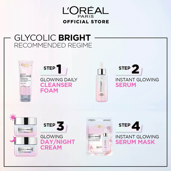 Glycolic Bright Glowing Day Cream SPF17