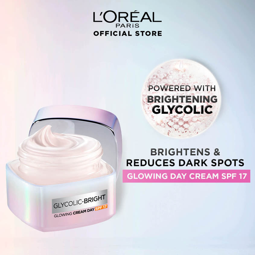 Glycolic Bright Glowing Day Cream SPF17