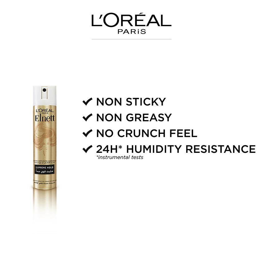 L'ORÉAL PARIS ELNETT 75 ML SUPREME HOLD – buy online
