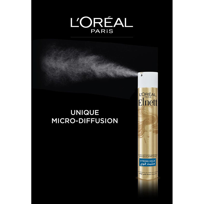 L'ORÉAL PARIS لوريال باريس سبراي شعر إلنِت سوبر هولد، 200 مل – توصيل مجاني