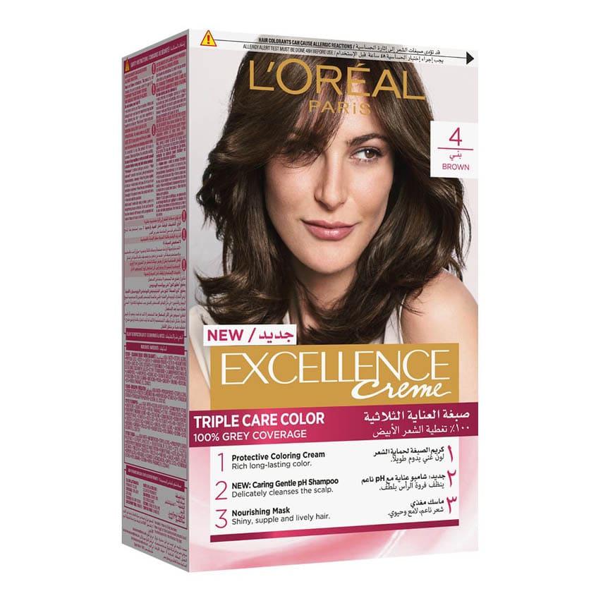 L'ORÉAL PARIS EXCELLENCE CREME 4 BROWN